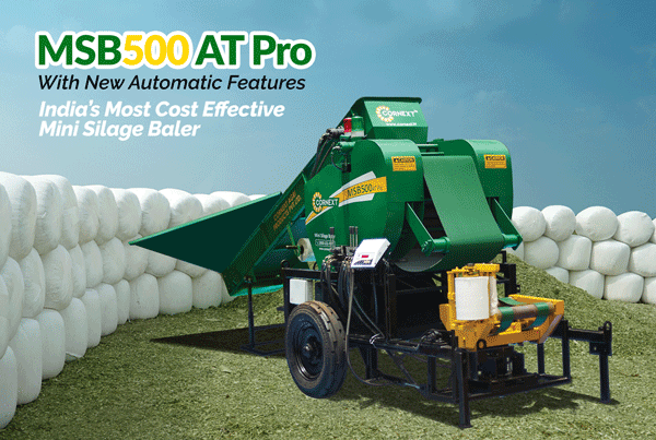 India's most cost effective mini silage baler